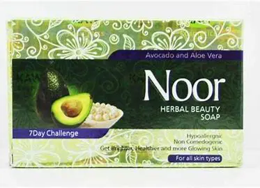 Noor Herbal Beauty Soap Avocado & aloe vera