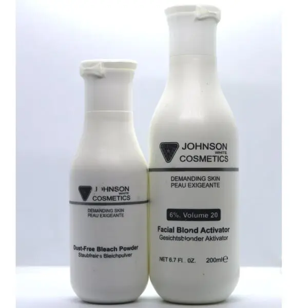 Johnson White Cosmetics Whitening Bleach Skin Polish Kit