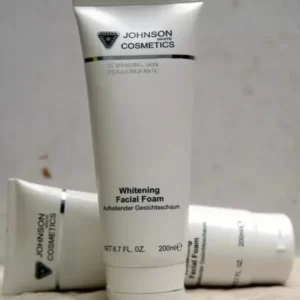 Johnson White Cosmetics Whitening Facial Foam (200ml)