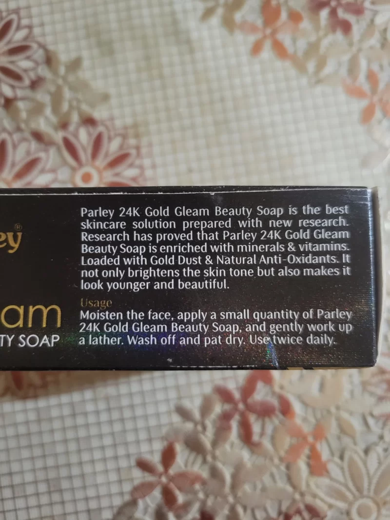 Parley 24K Gold Gleam Beauty Soap
