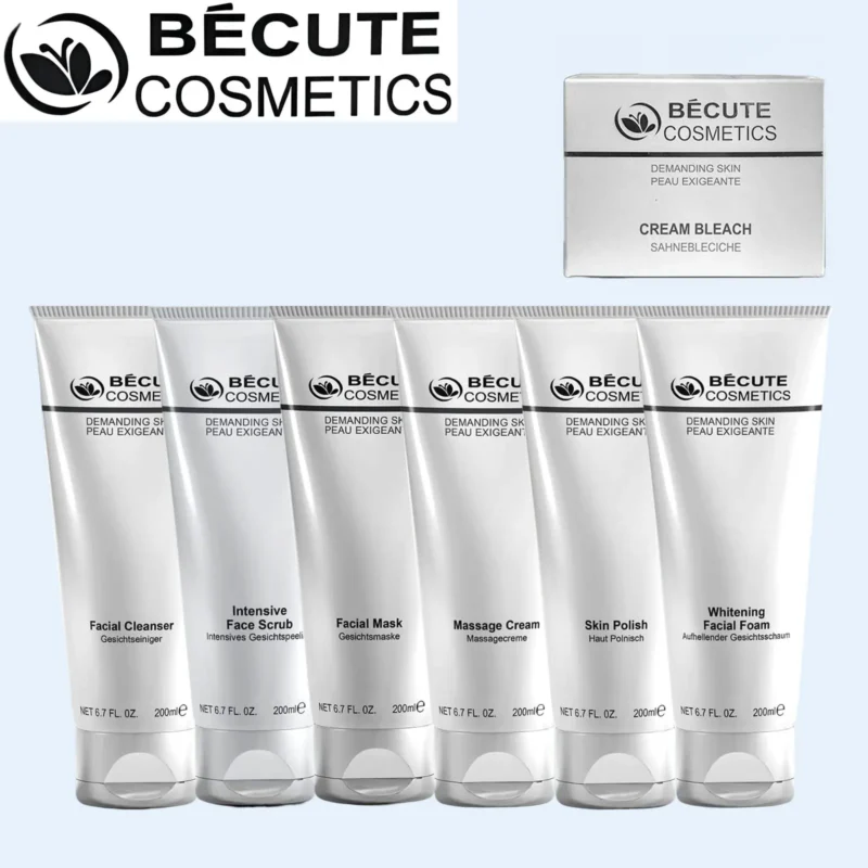 Becute Cosmetics Facial Kit (200ml Each) Pack of 6 + FREE Cream Bleach (28gm)