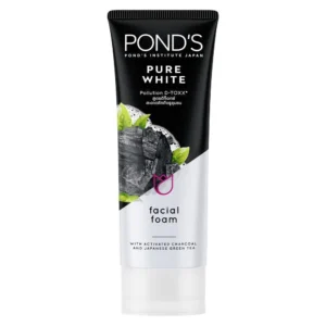 Ponds Pure White Charcoal Facial Foam (100gm)