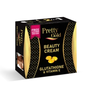 Pretty Gold Beauty Cream Glutathione & Vitamin-E (30gm)