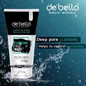 Debello Charcoal Face Wash (150ml)
