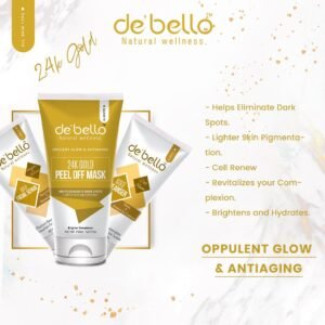 Debello Gold Series Facial Kit (150ml Each) Pack of 3
