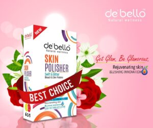 Debello HD Bleach & Skin Polisher (80ml + 40ml)