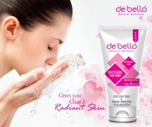 Debello Whitening Face Wash (150ml)