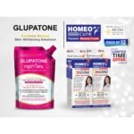 Glupatone Extreme Strong Emulsion (500ml) With Homeo Cure Beauty Cream (Pack of 12)