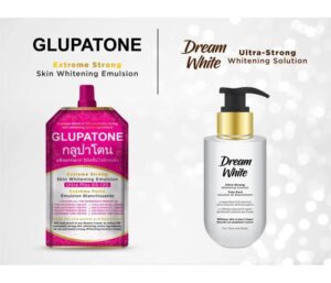 Glupatone Extreme Strong Emulsion (50ml) With Dream White Solution (100ml)