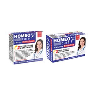 Homeo Cure Fastest Beauty Cream + Whitening Soap Deal