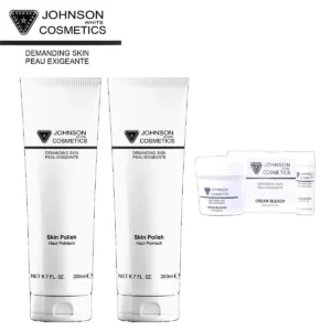 BUY 2 Johnson White Skin Polishes GET Bleach Cream (28gm) FREE