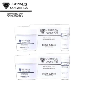 Johnson White Cosmetics Cream Bleach (28gm) Combo Pack