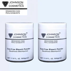 Johnson White Cosmetics Dust-Free Bleach Powder (500gm) Combo Pack