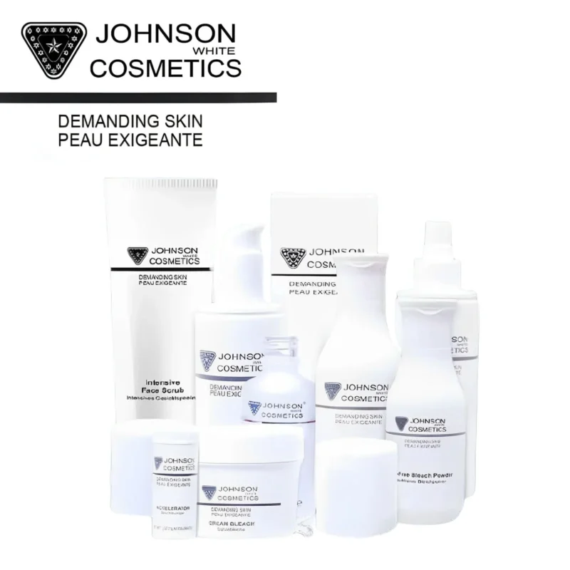 Johnson White Cosmetics Facial Kit (Pack of 8)