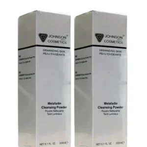 Johnson White Cosmetics Melafadin Cleansing Powder (200ml) Combo Pack