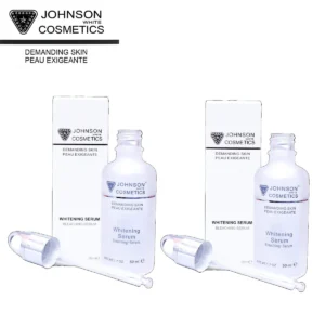 Johnson White Cosmetics Whitening Bleaching Serum (50ml) Combo Pack