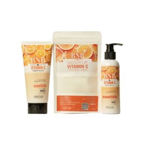 BNB Vitamin-C Bright Up Kit (Cleanser + Scrub + Mask)