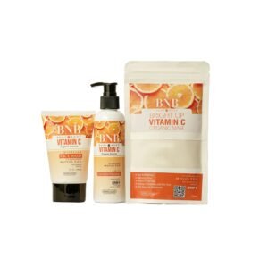 BNB Bright Up Vitamin-C Kit (Face Wash + Polisher + Mask)