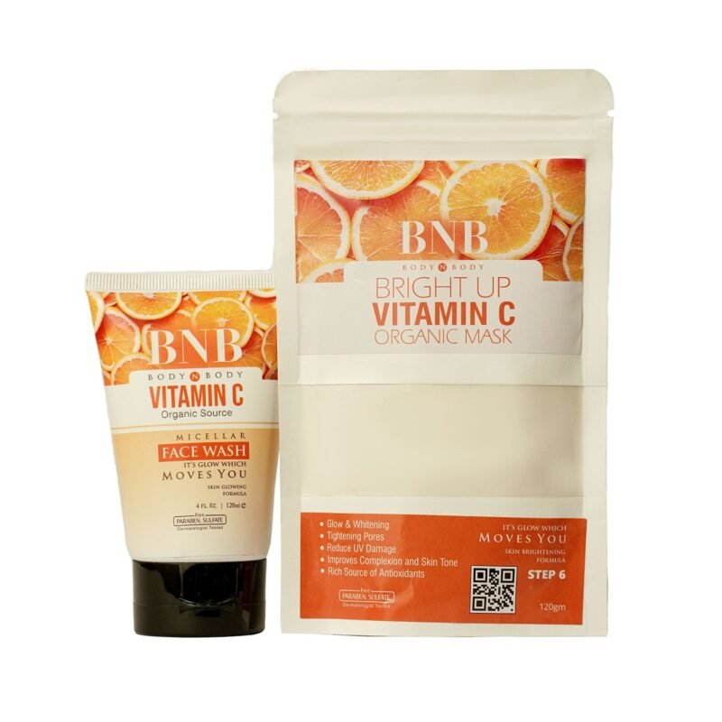 BNB Bright Up Vitamin-C Mask & Face Wash