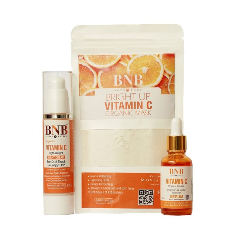 BNB Vitamin-C Bundle (Serum+ Night Cream+ Mask)