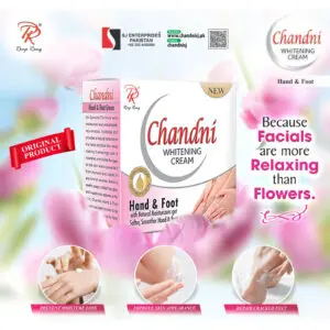 Chandni Hand & Foot Whitening Cream (30gm)