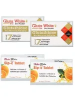Gluta White Glutathione Capsule & Gluta C for Full Body Whitening (60 Days)