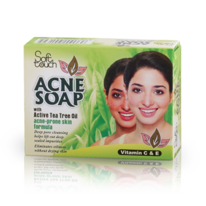 Soft Touch Acne Soap With Active Tea Tree Oil (115gm)