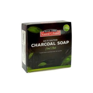 Saeed Ghani Charcoal Deep Cleansing Handmade Soap (100gm)