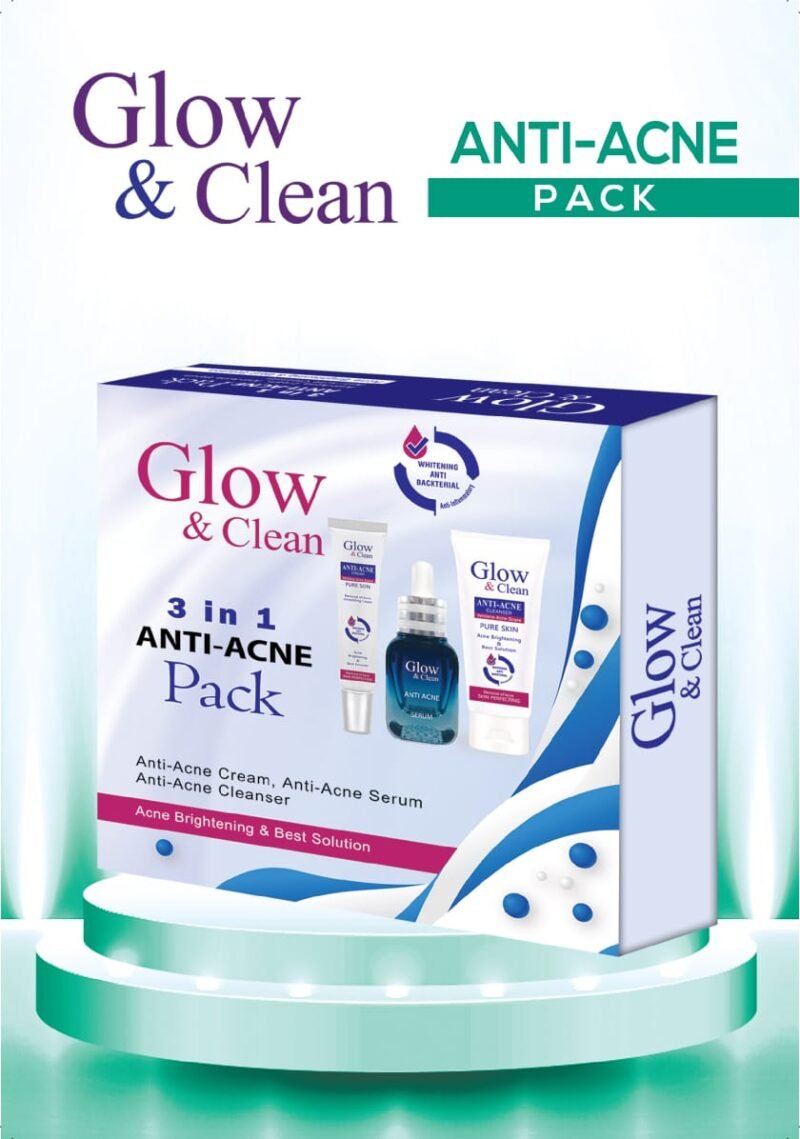 Glow & Clean 3in1 Anti Acne Pack