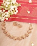 Traditional Gold Plated Necklace Set Classique 4332499