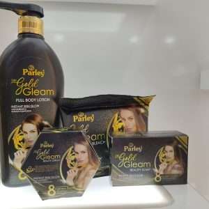 Parley 24K Gold Gleam Deal (Full Body Lotion + Bleach Cream + Beauty Cream + Beauty Soap)