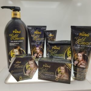 Parley 24K Gold Gleam Deal (Full Body Lotion + Creamy Scrub + Beauty Face Wash + Cream Bleach + Full Body Cream + Beauty Cream + Beauty Soap)