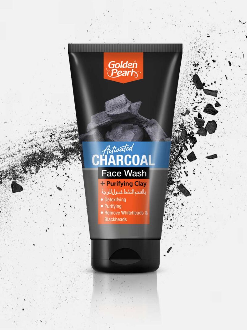 Golden Pearl Activated Charcoal Face Wash (150ml)