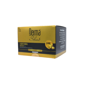 Derma Shine 24K Gold Anti Aging Lightening Bleach Cream (90gm)