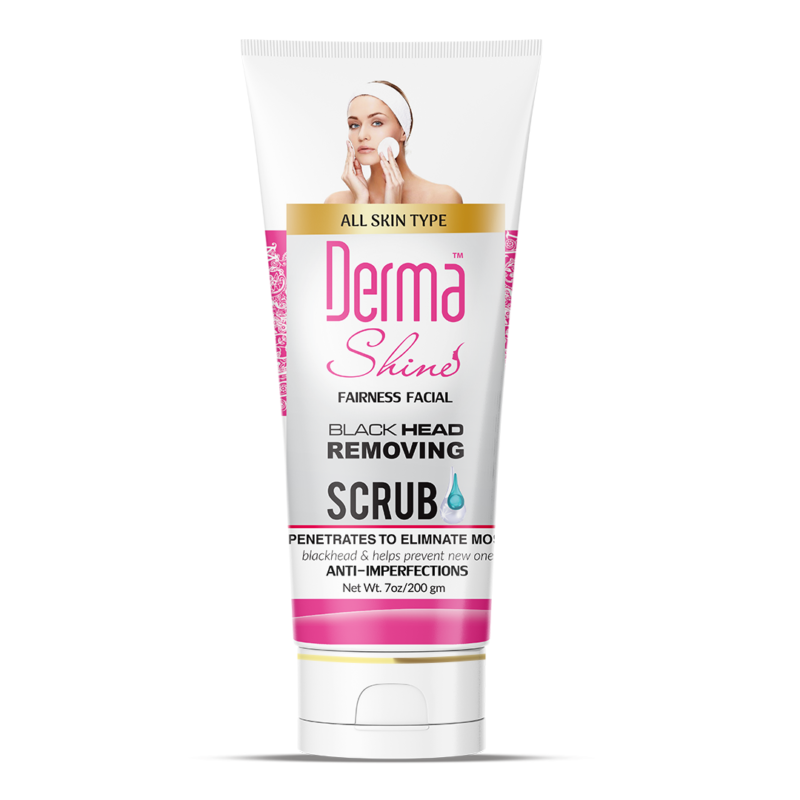 Derma Shine Blackhead Removing Scrub (200ml)