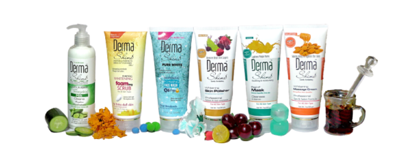 Derma Shine Oil Free Facial Kit (200ml Each) – Aleena Cosmetics