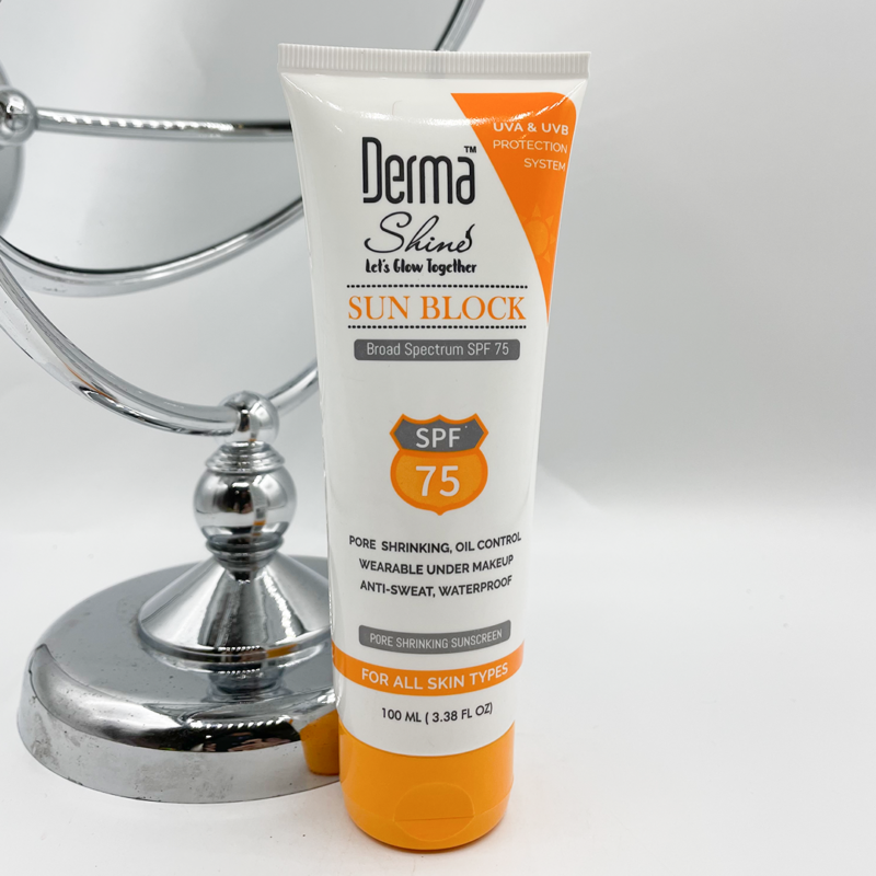 Derma Shine Sunblock SPF-75 (100ml)