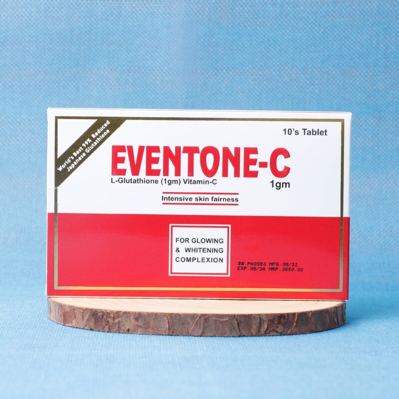 Pharma Health Eventone-C Tablets (Body Whitening & Minimizes Fine Lines, Wrinkles, and Pores)