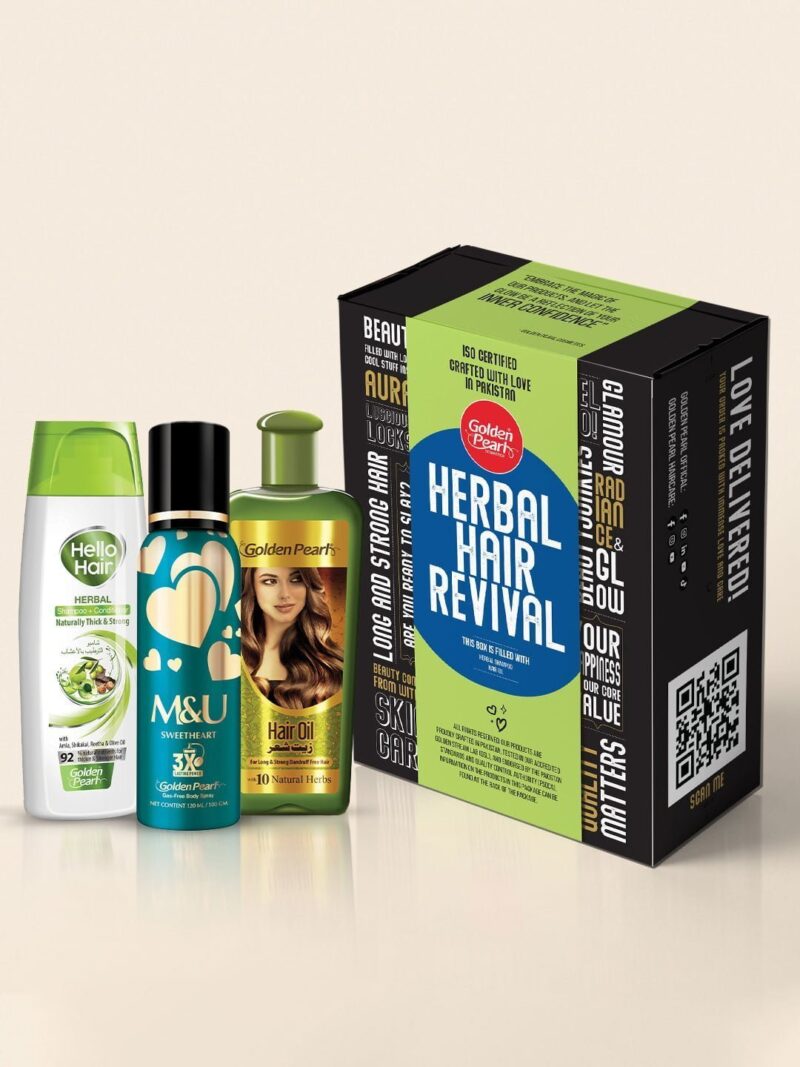 Golden Pearl Herbal Hair Revival Bundle