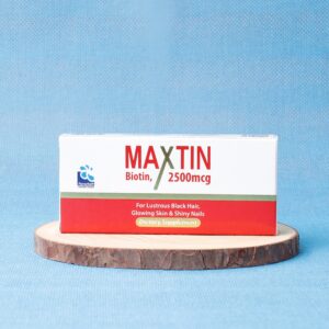 Pharma Health Maxtin Biotin 2500mcg (Improves Infrastructure of Hair, Skin, and Nails)