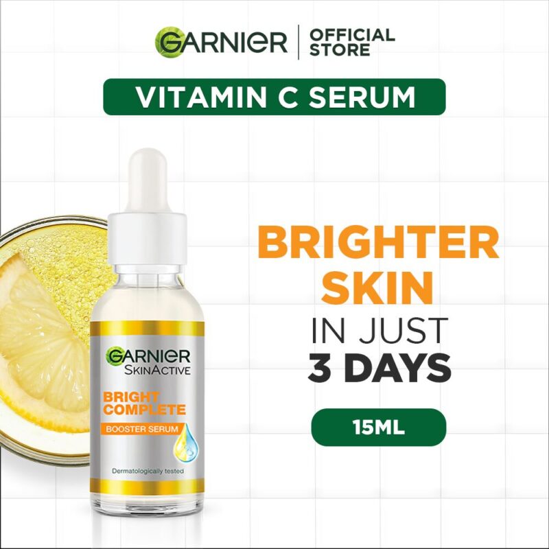 Garnier Bright Complete 30x Vitamin-C Booster Serum (15ml)