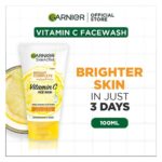 Garnier Skin Active Bright Complete Vitamin-C Face Wash (100ml)