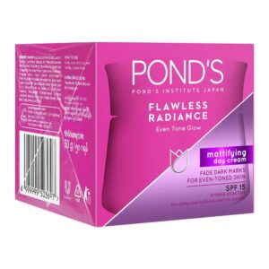 Ponds Flawless Radiance Even Tone Glow Mattifying Day Cream SPA 15 PA++ (50gm)