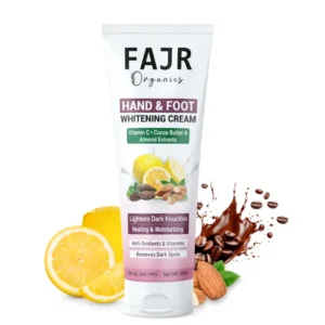 Fajr Organics Hand & Foot Whitening Cream (100ml)