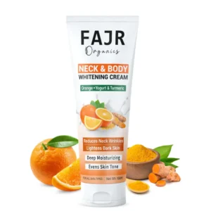 Fajr Organics Neck & Body Whitening Cream (100ml)