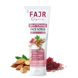 Fajr Organics Whitening Face Scrub (175ml)