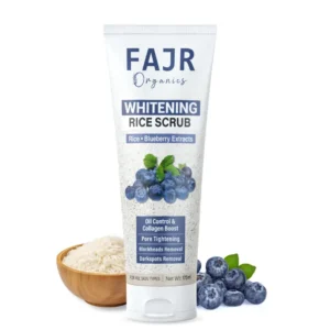 Fajr Organics Whitening Rice Scrub (175ml)