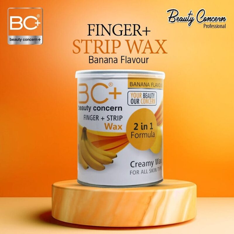 BC+ Beauty Concern Finger+ Strip Wax Banana Extract (900gm)