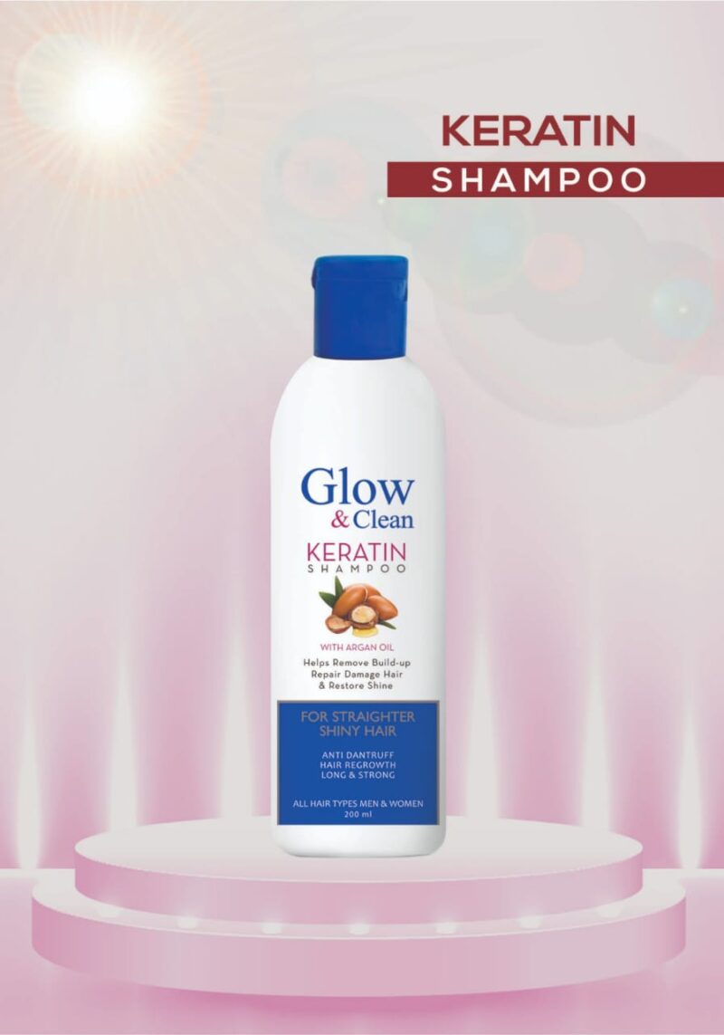 Glow & Clean Keratin Shampoo (200ml)