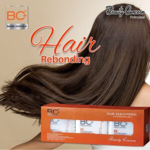 BC+ Beauty Concern Hair Rebonding Kit (250ml x 3)